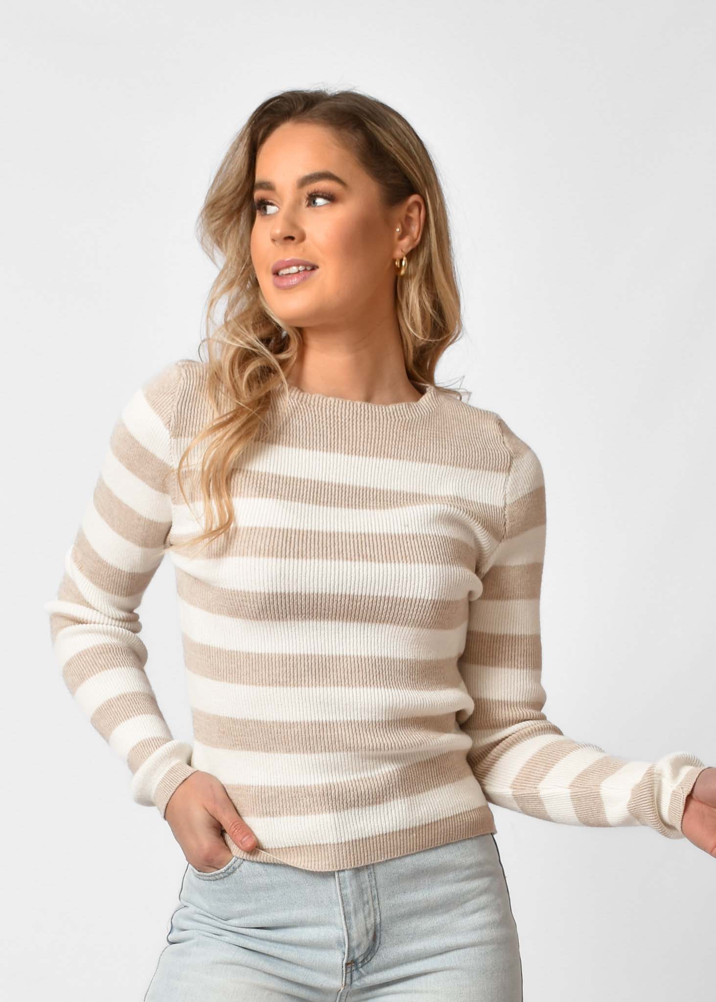 Isabel top beige