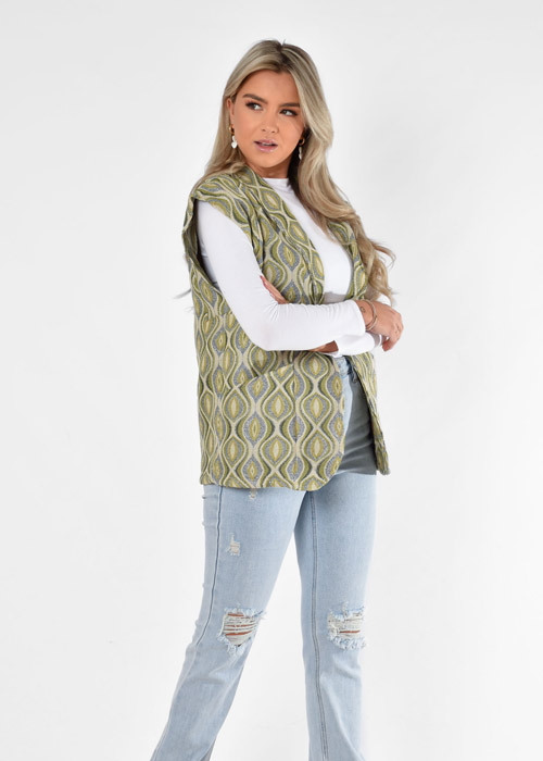 Ivy gilet groen
