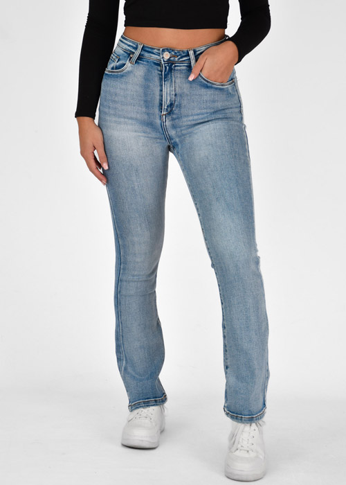 Lynn flared jeans blauw