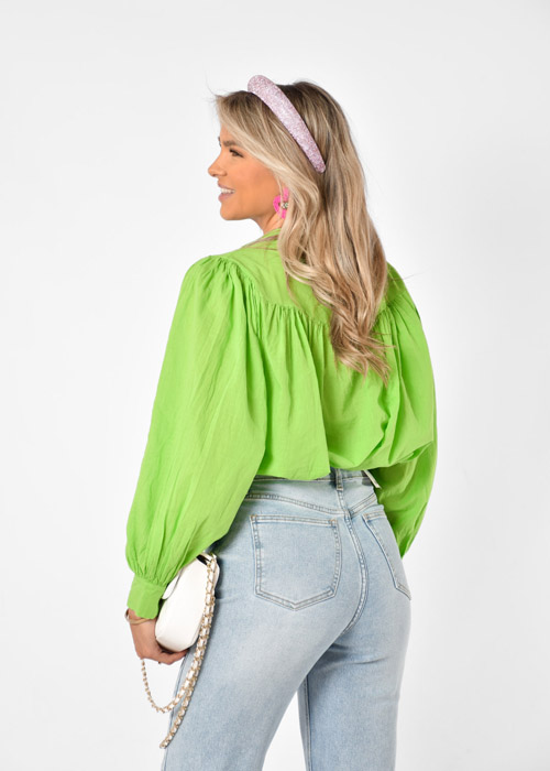 Nikki blouse groen
