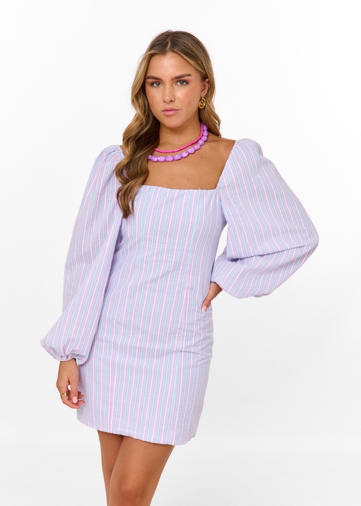 Perlita jurk lila