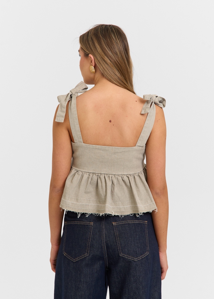 Anniko denim top