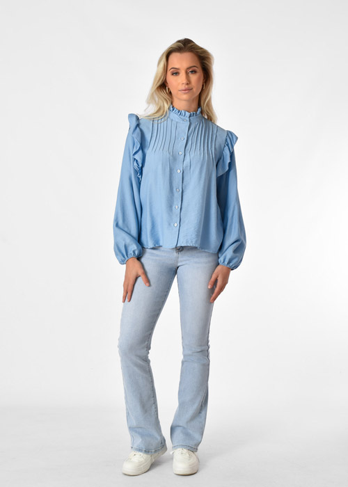 Julie blouse blauw