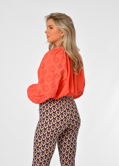 Marleen blouse oranje
