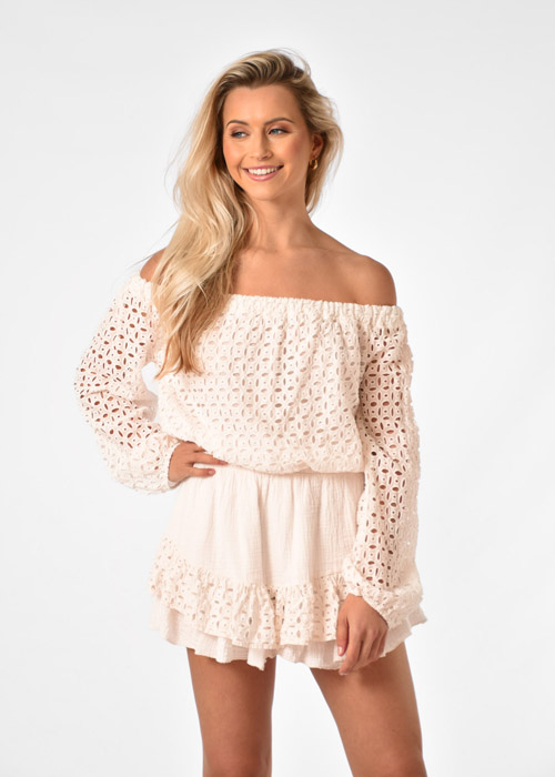 Jenna blouse creme