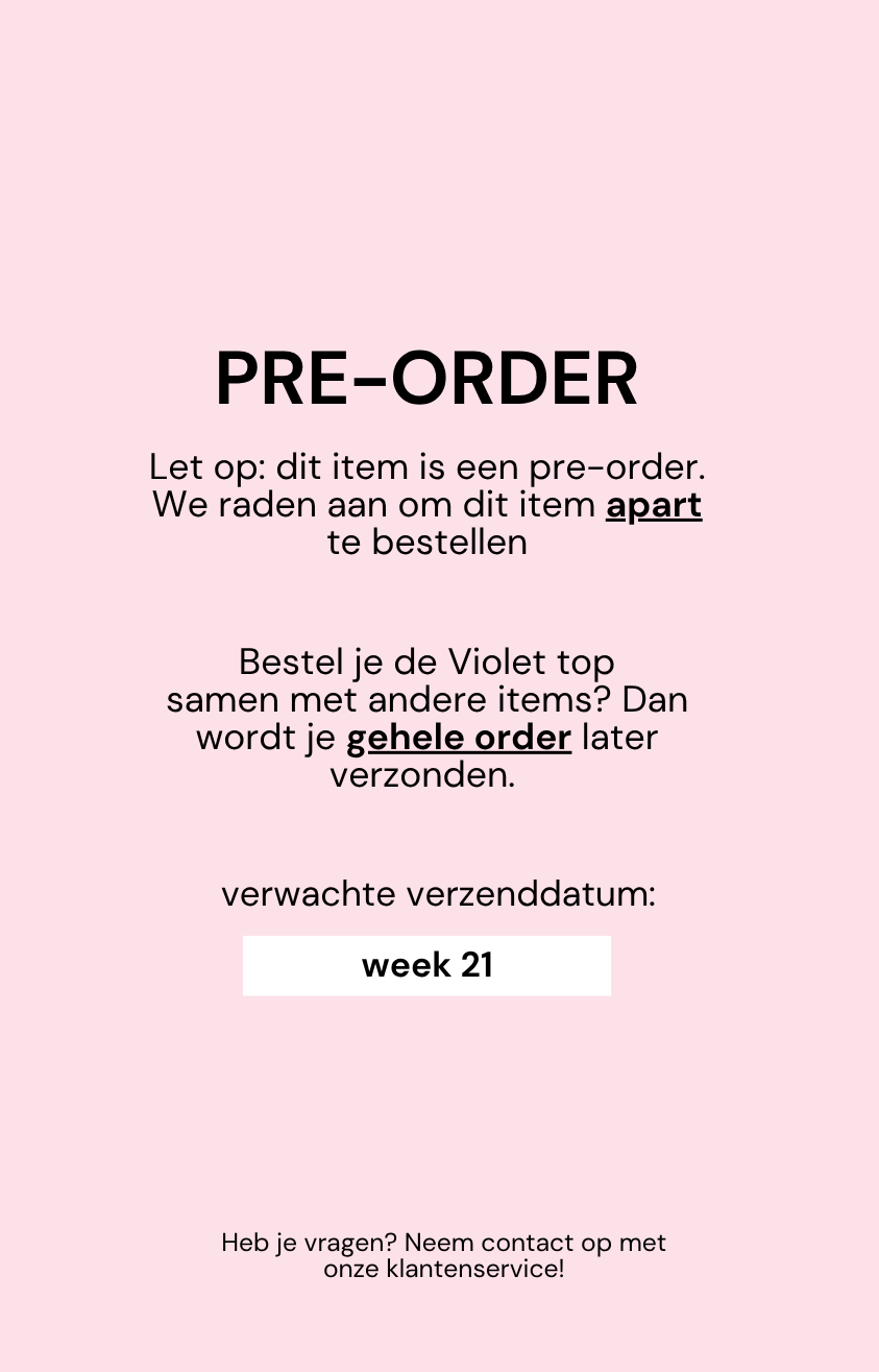 Violet top
