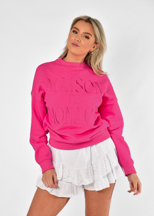 Monaco sweater fuchsia