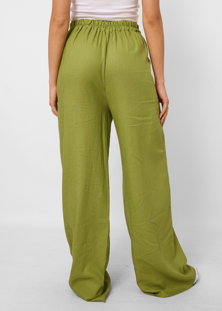 Marit linnenlook broek