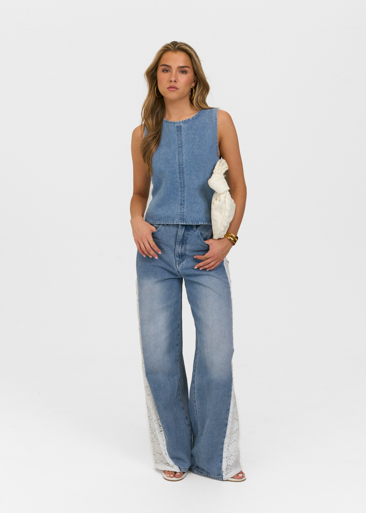 Robin denim top
