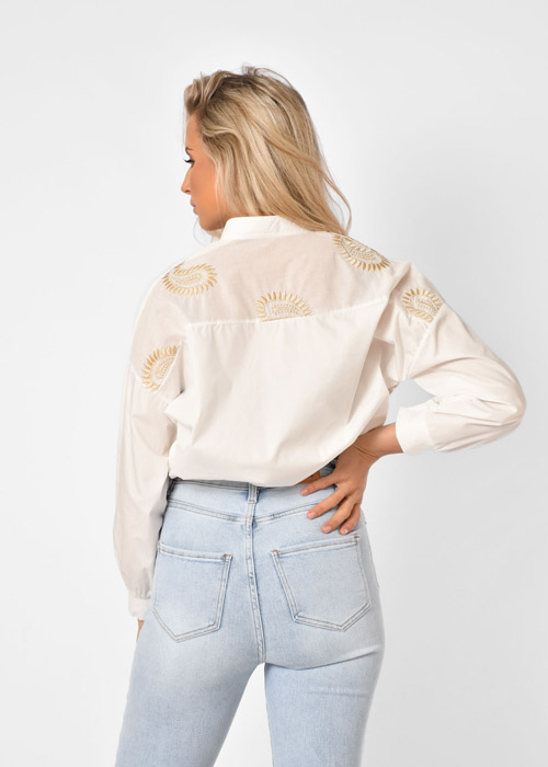 Dina blouse wit 