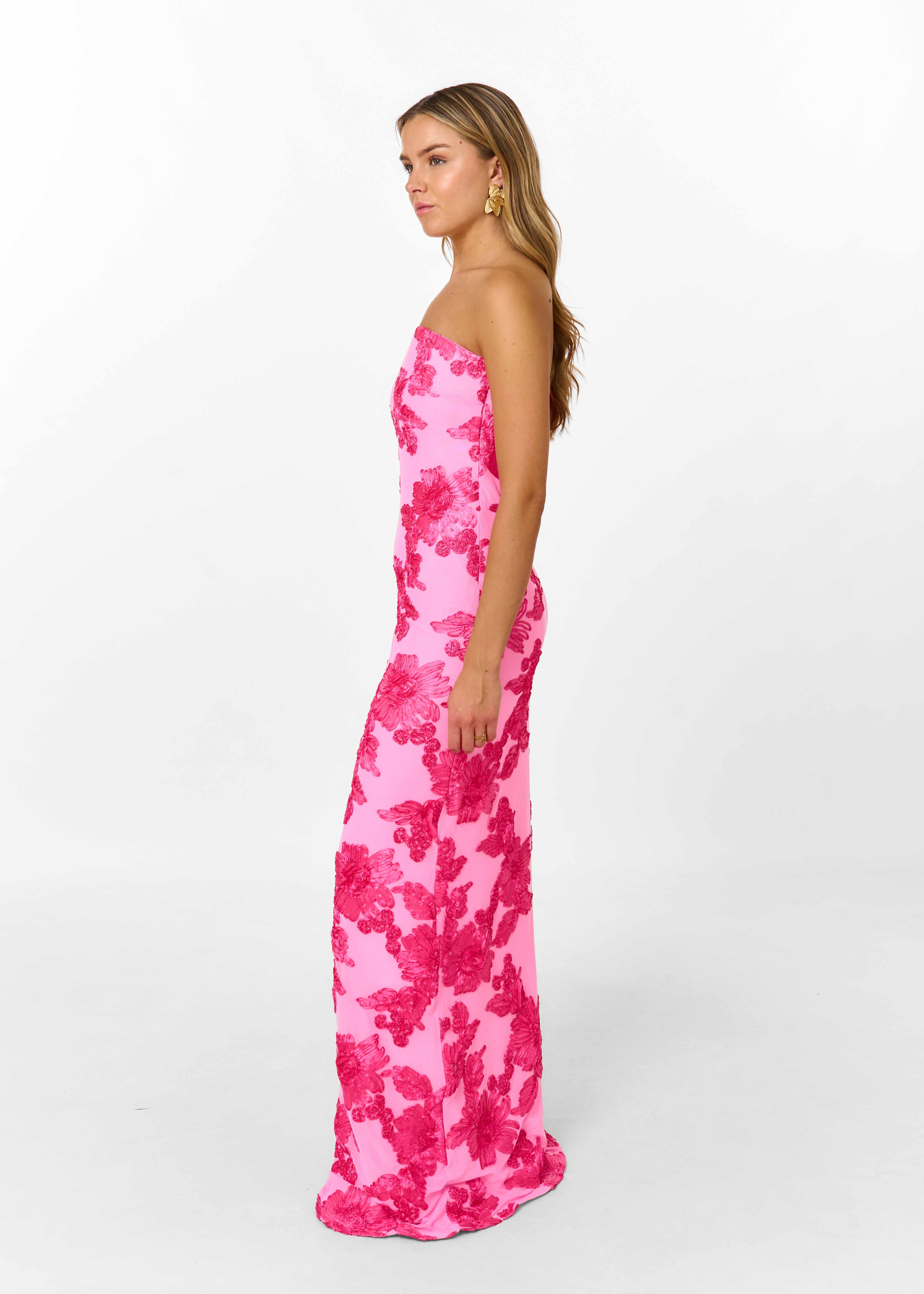 Marell maxi jurk tall roze