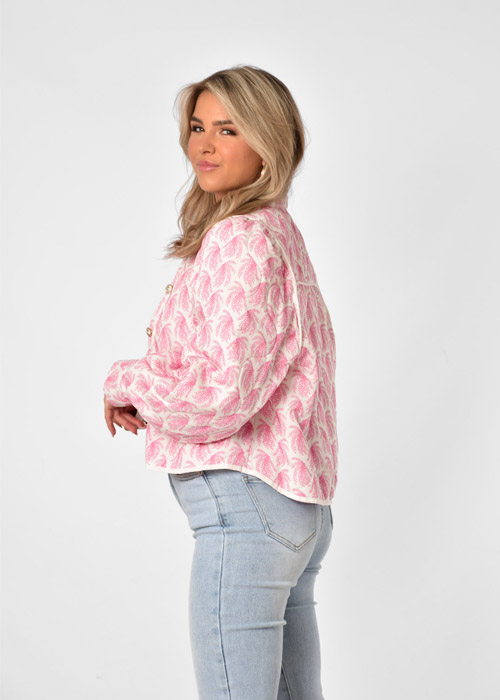 Loua jasje lichtroze