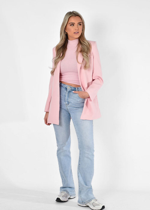 Cindy blazer lichtroze