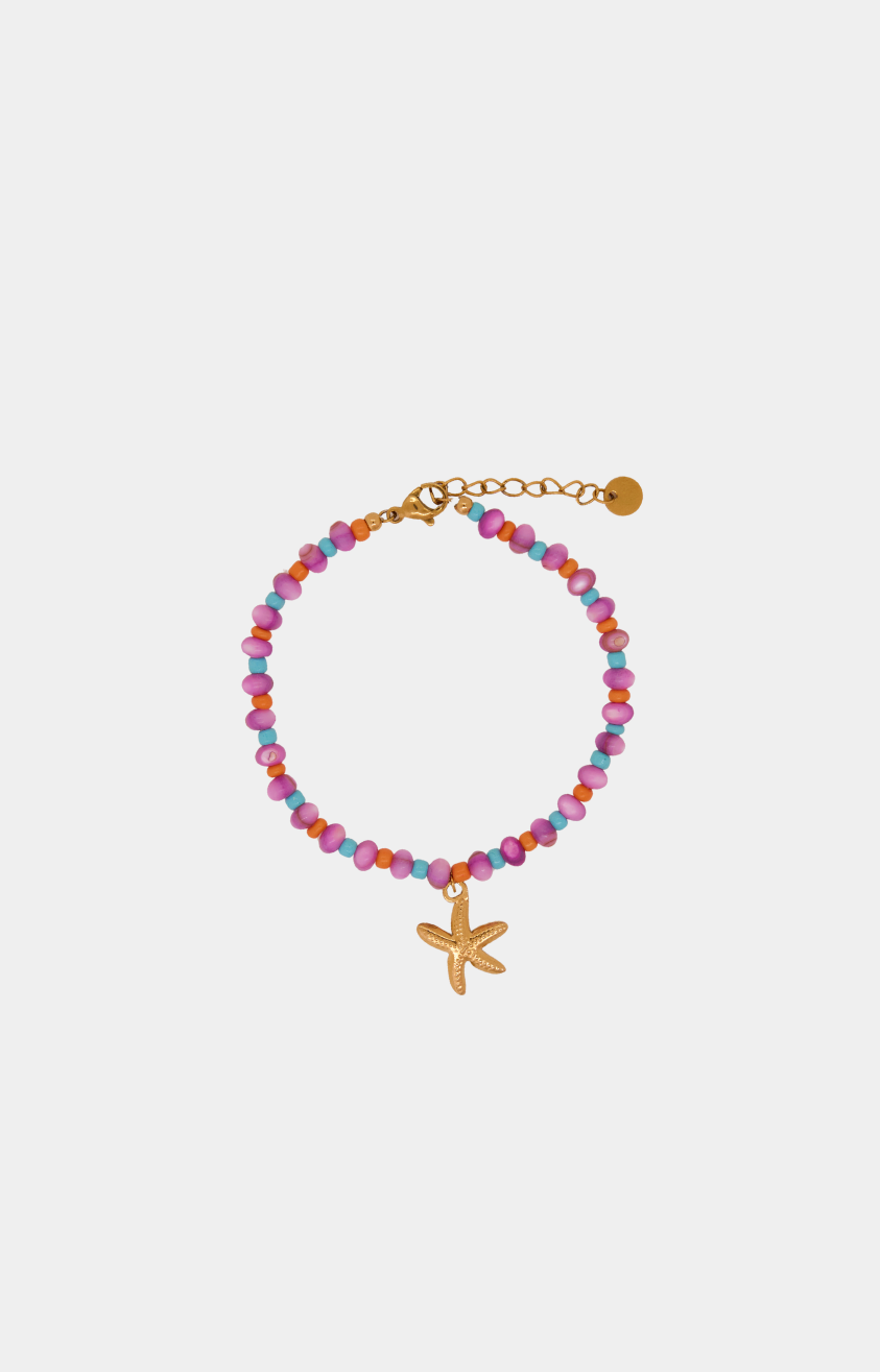 Sterre armband goud