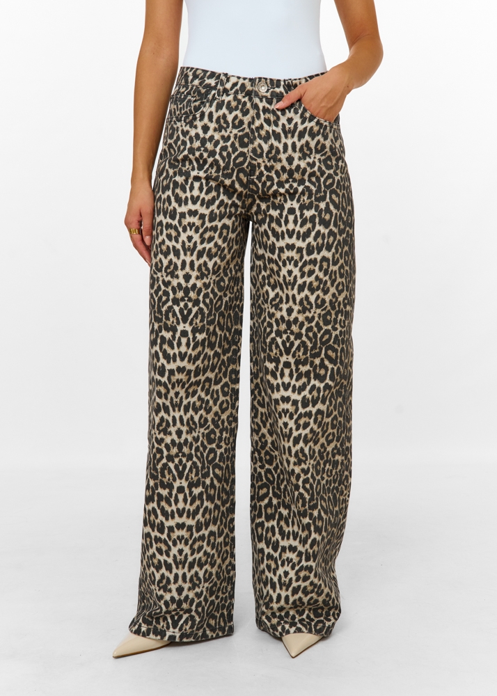 Billy leopard jeans
