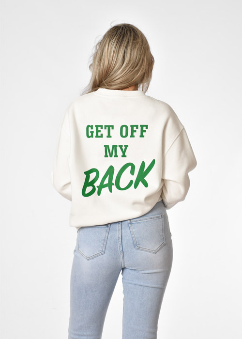 Get off sweater wit