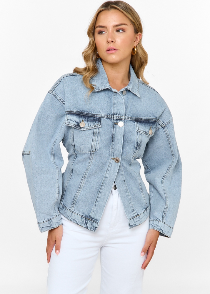 Mara denim jasje blauw