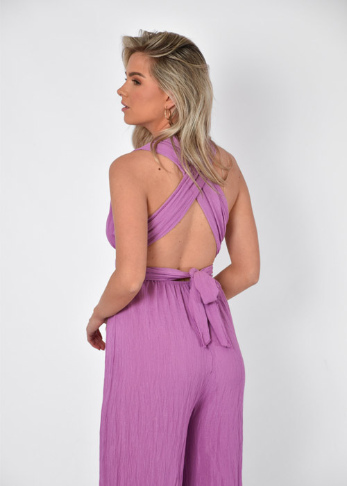 Vera jumpsuit lila