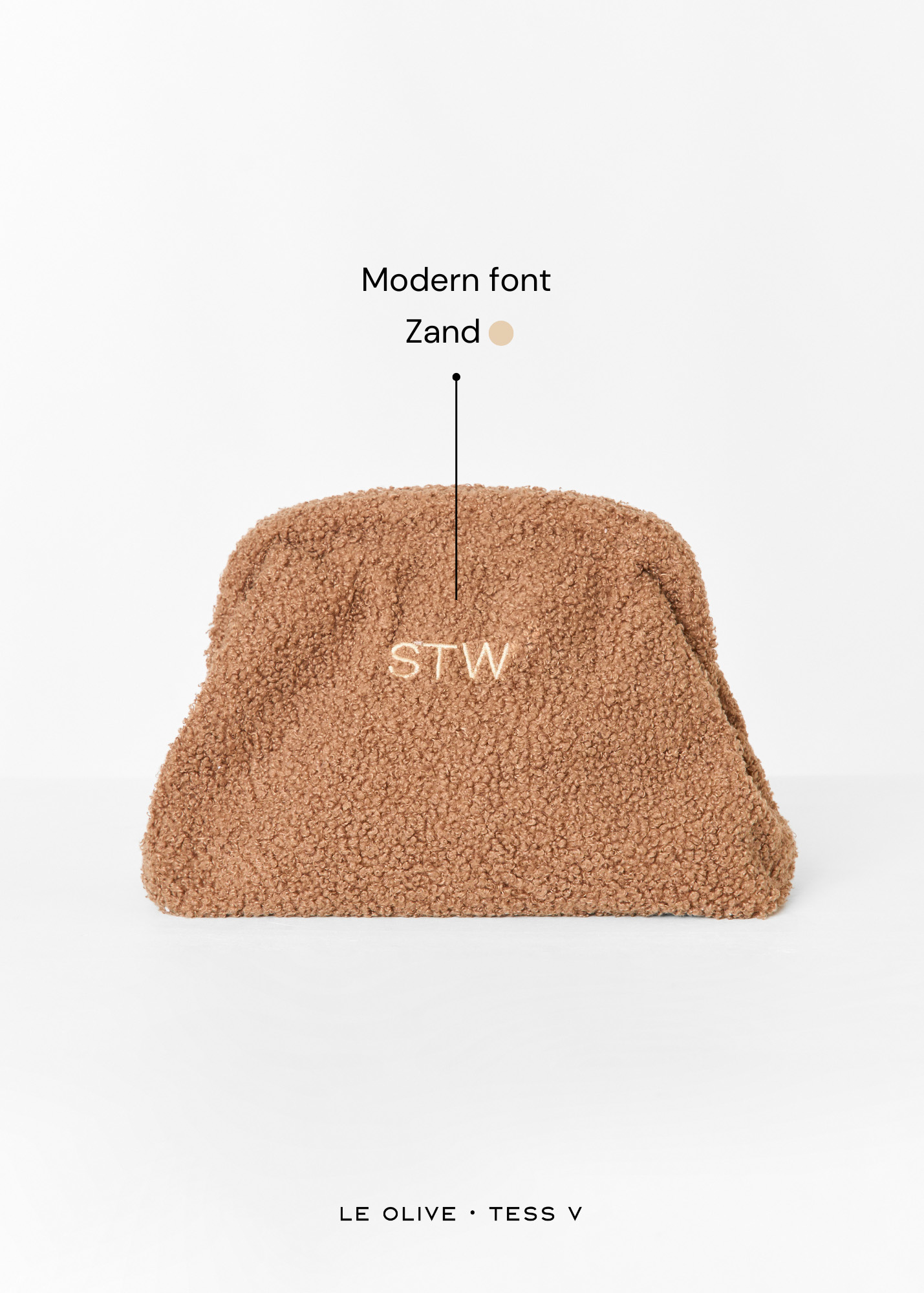 Gepersonaliseerde toilettas teddy