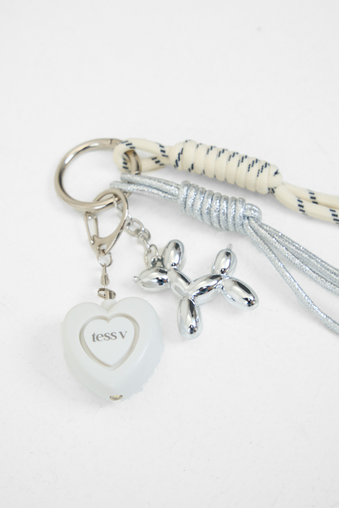 Alarm keychain