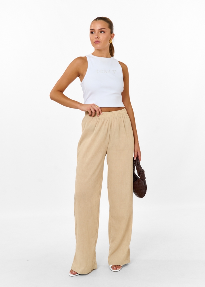 Elana broek beige