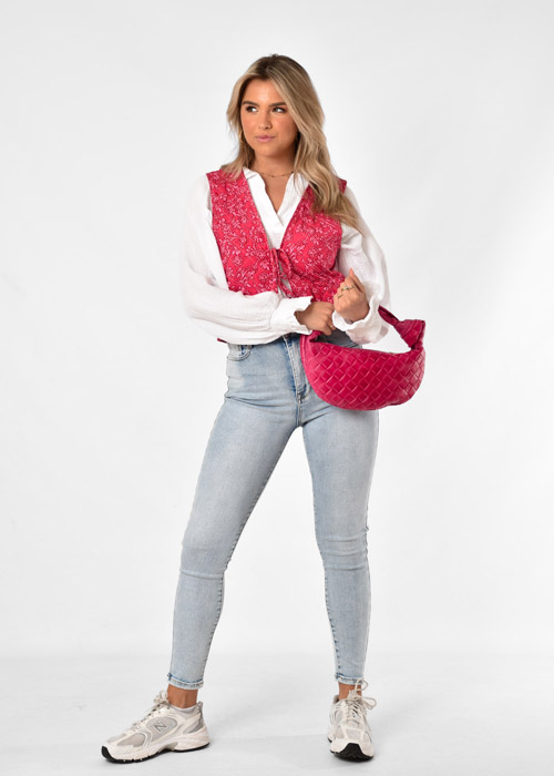 Sophie gilet fuchsia 