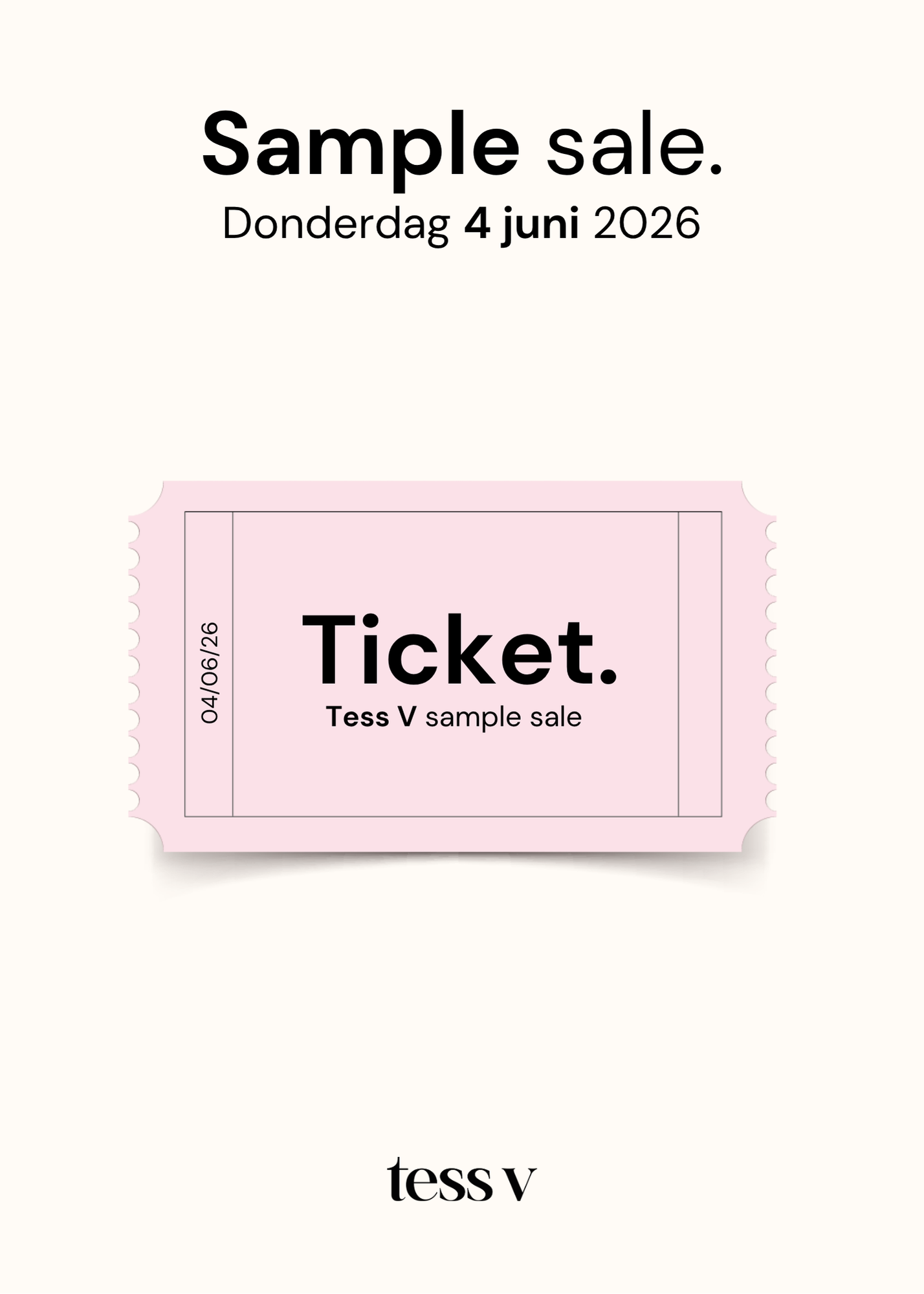 Ticket donderdag 04-06