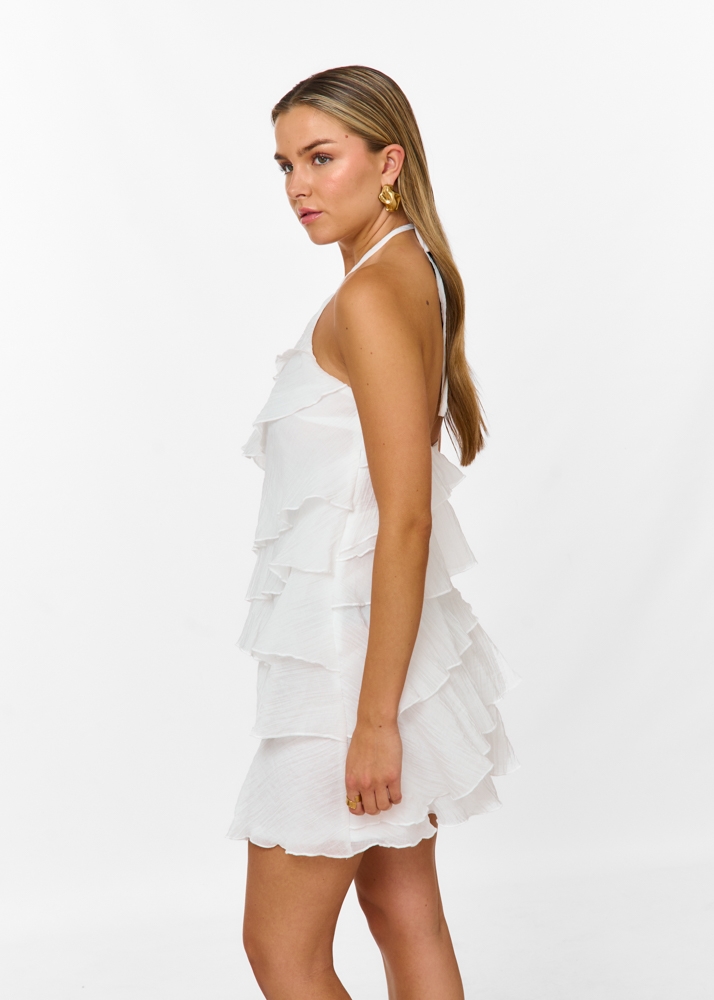 Leonie ruffle jurk