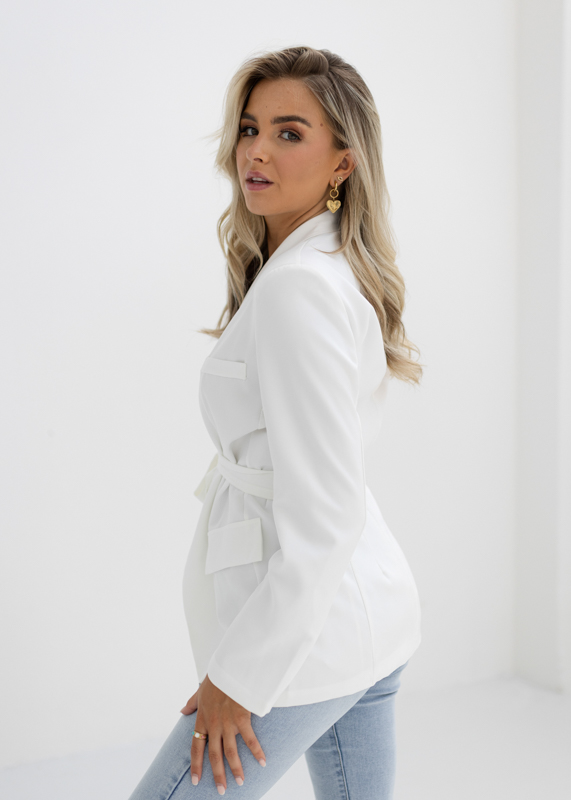 Femke blazer wit 