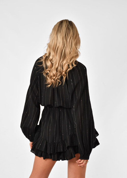 Lena playsuit zwart