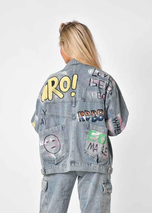 Sam denim jacket blauw