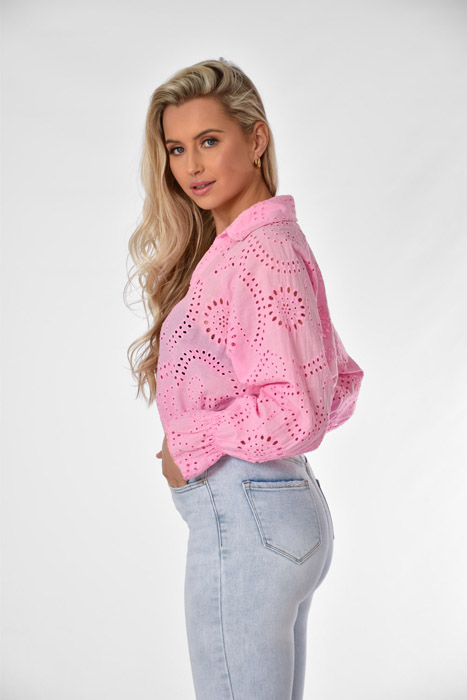 Monica blouse roze