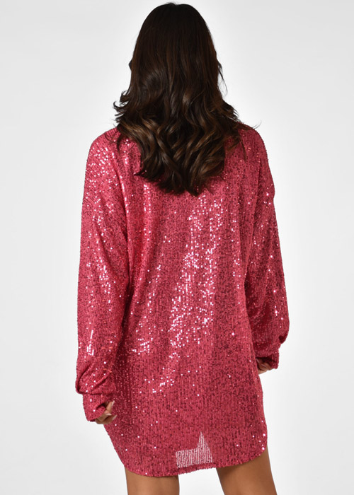 Mae blouse fuchsia