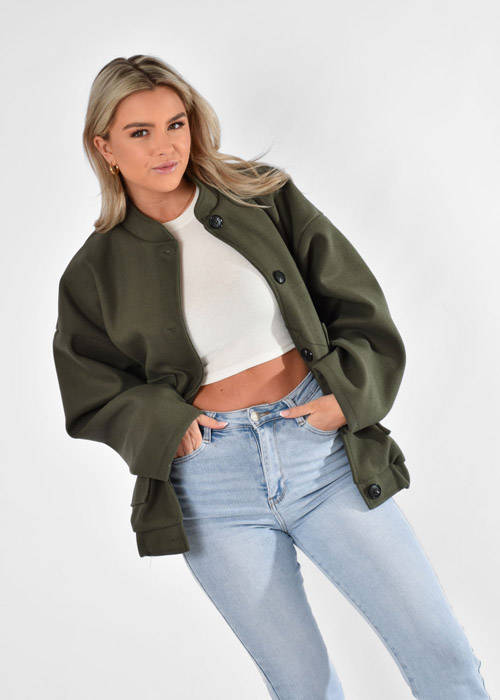 Vieve bomber jacket groen