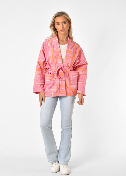 Iris kimono roze