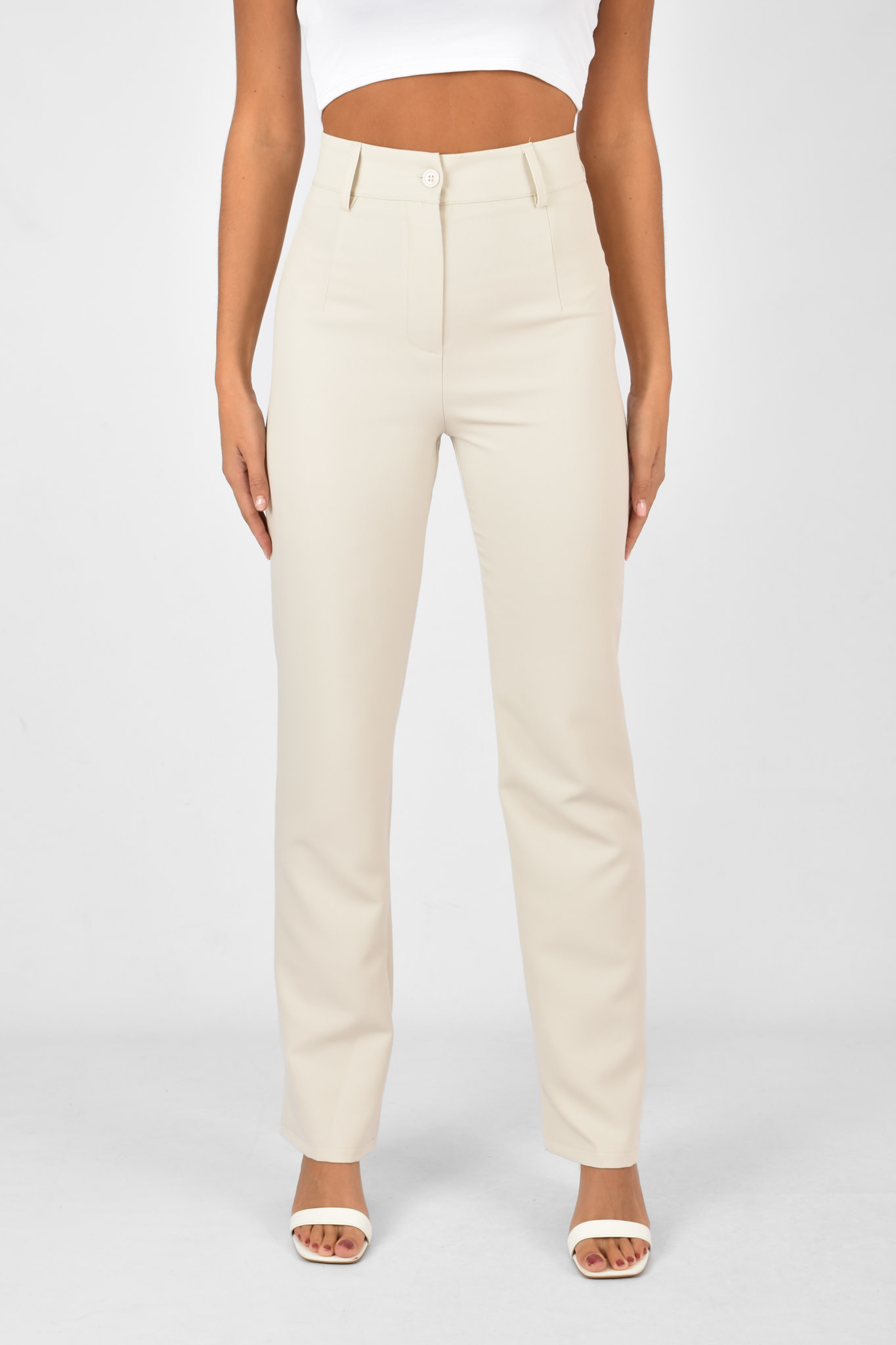 Romy pantalon creme