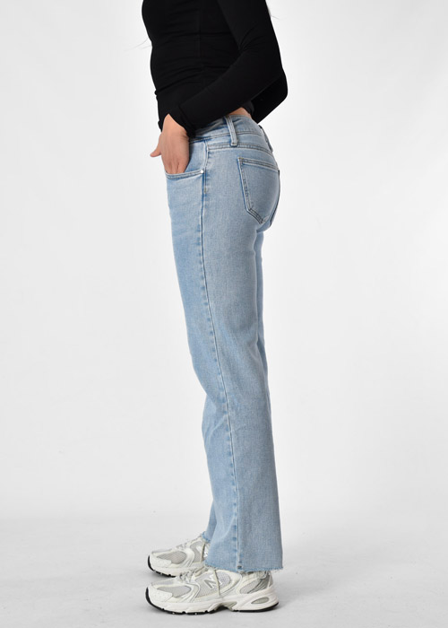 Puck low waist jeans blauw 