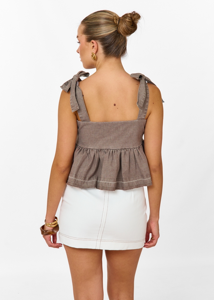 Anniko denim top