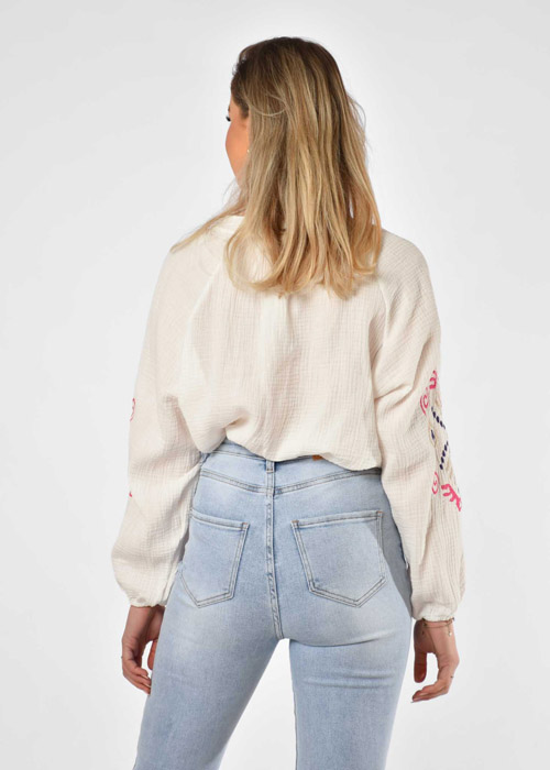 Madelon blouse fuchsia