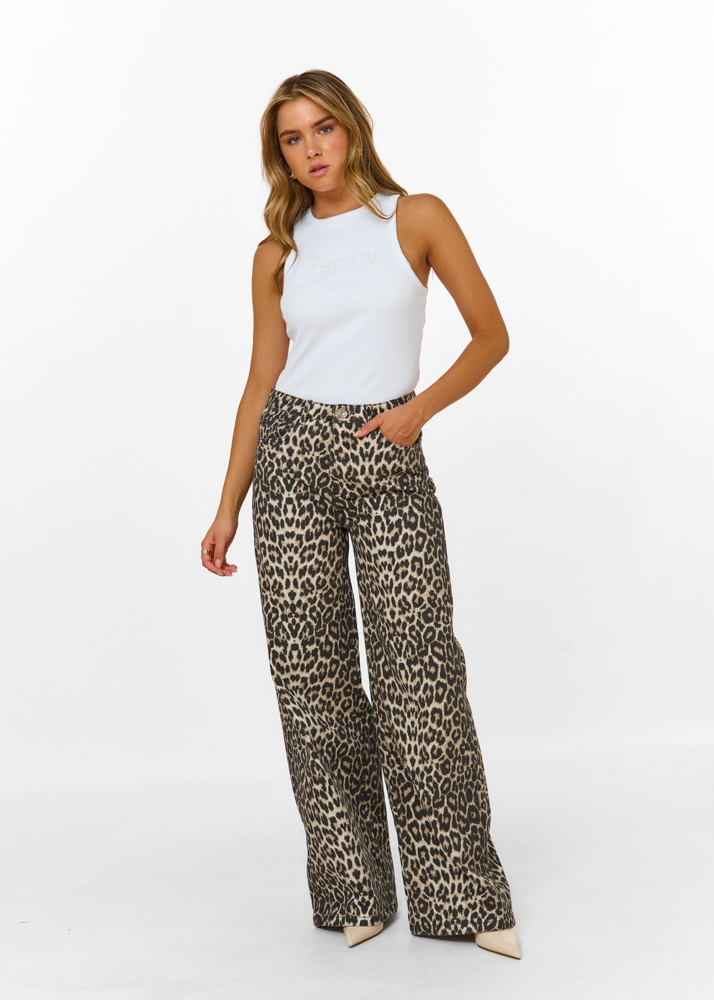 Billy leopard jeans