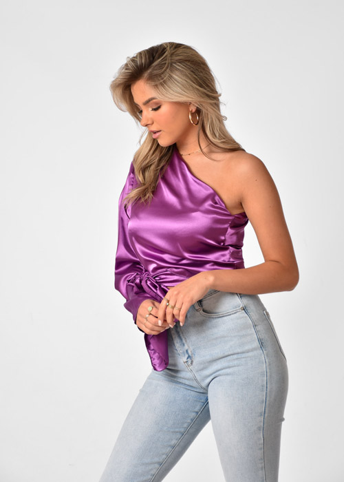 Elisa top paars
