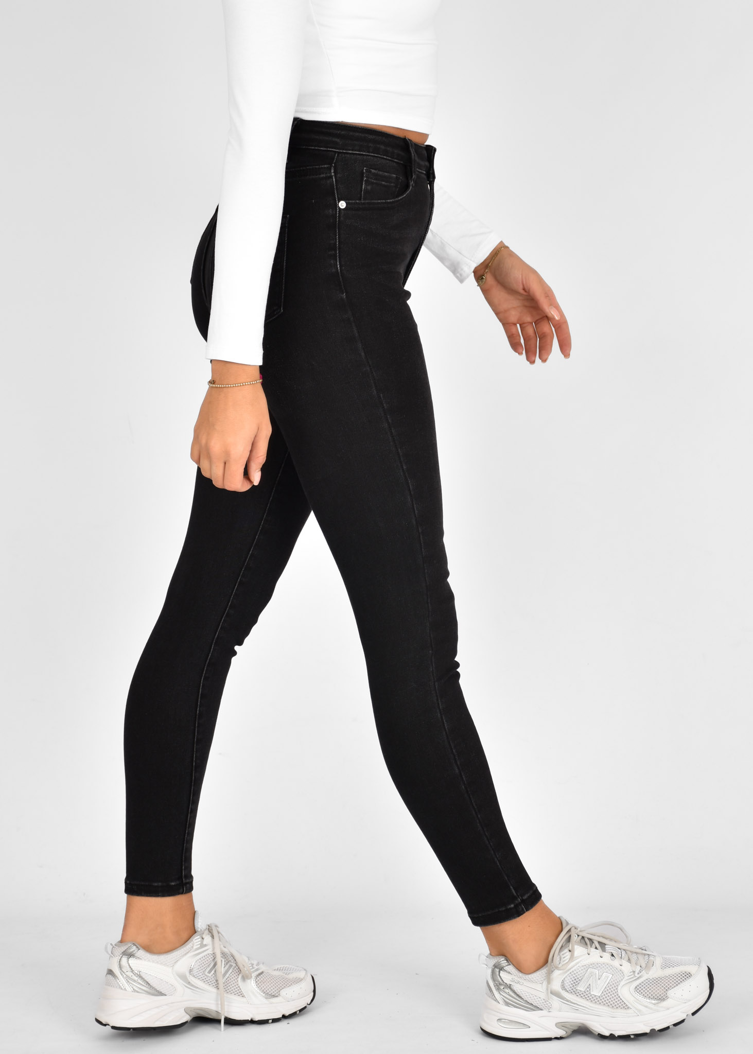 Skinny jeans zwart