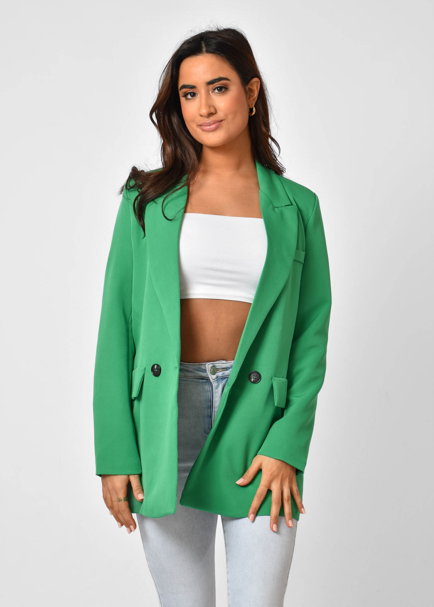 Harper blazer groen