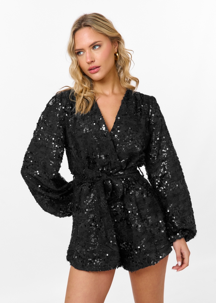 Marlies playsuit zwart
