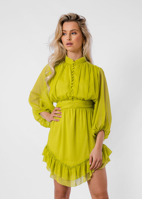 Maartje jurk lime