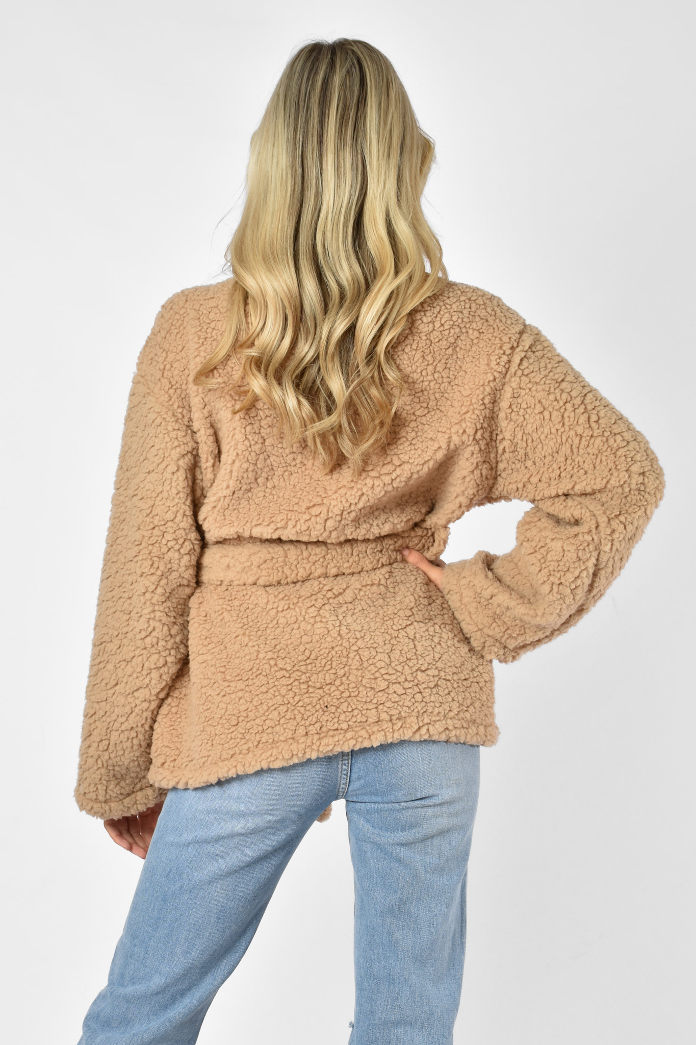 Ruby teddy jas beige