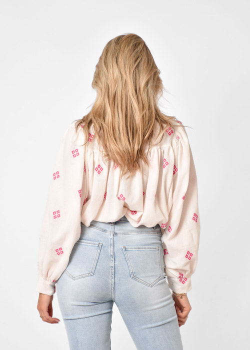 Romee blouse wit