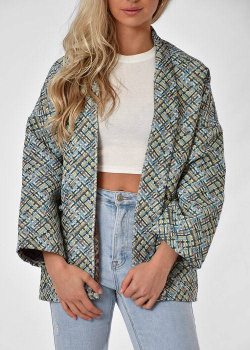 Veerle jasje blauw