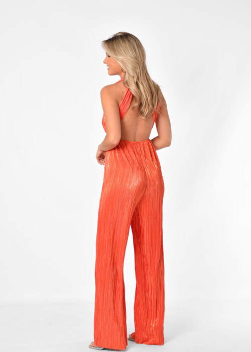 Vera jumpsuit oranje