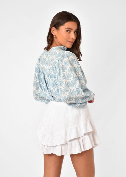 Elena blouse blauw